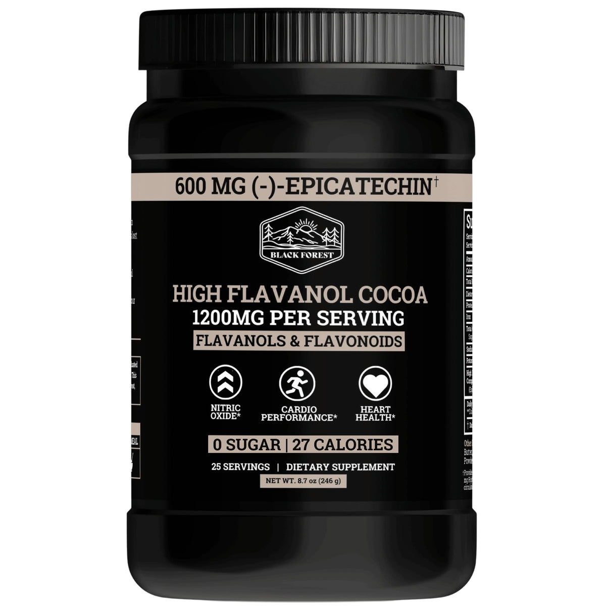 Supercharged Cocoa Flavanols + Flavonoids 1200MG 0 SUGAR & ONLY 27 CALORIES