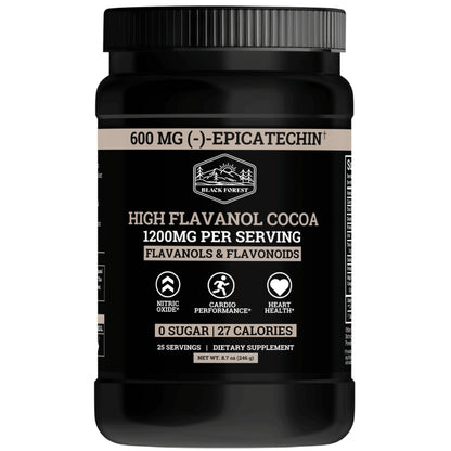 Supercharged Cocoa Flavanols + Flavonoids 1200MG 0 SUGAR & ONLY 27 CALORIES